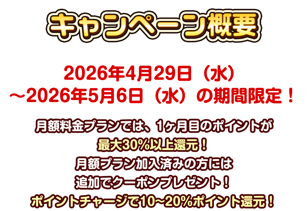 キャンペーン概要